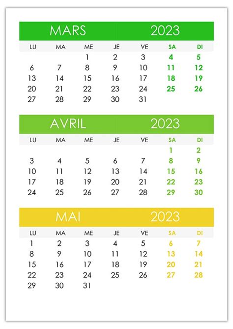 Calendrier Avril Mai 2023 Get Calendrier 2023 Update Images