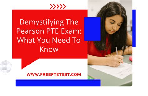 Demystifying The Pearson Pte Exam What You Need To Know Free Pte