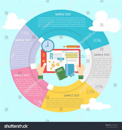 Elearning Infographic Stock Vector (Royalty Free) 647985910 | Shutterstock 