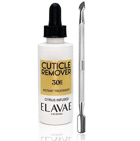 Amazon.com : Elavae Instant Cuticle Remover 2 OZ. Gel Cream and ...