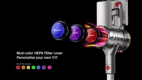 Redroad V17 Handheld Cordless Quite Vacuum Cleaner - Redroad