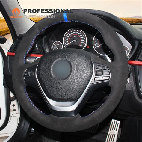 Diy Mewant Suede Car Steering Wheel Cover For Bmw Series F F F