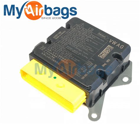 Volkswagen Golf Srs Airbag Computer Diagnostic Control Module Part