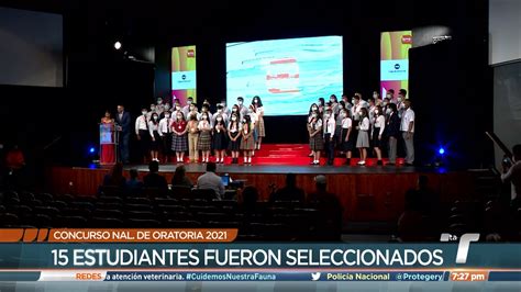 Seleccionan A Los 15 Finalistas Del Concurso Nacional De Oratoria 2021