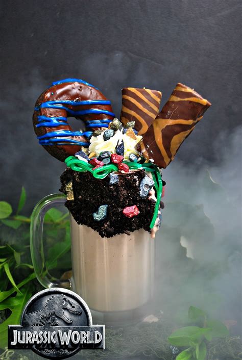 Inspired By The Jurassic World Films This Dinosaur Milkshake Recipe Is