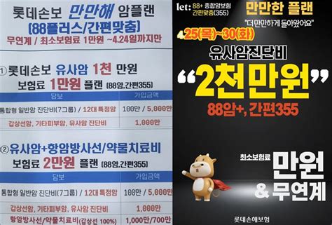 금감원 경고 무색 유사암 추가 2천만원 가입됩니다 뉴스포트