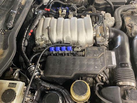 Установка ГБО на TOYOTA CROWN MAJESTA 2001 г., ГБО 4 поколения, пропан ...