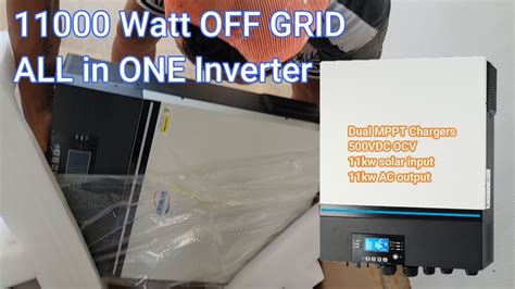 New Offgrid Solar Inverter Axpert Max Twin Kw Voltronic Power Youtube