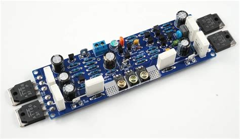 L12 2 120W+120W 8ohm 2SA1186 2SC2837 CLASS AB power amplifier kit by ...