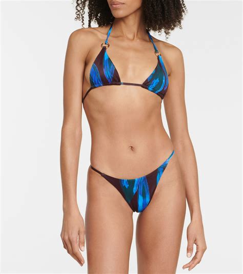 Louisa Ballou Printed Bikini Bottoms Louisa Ballou