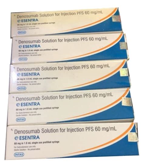 Esentra Mg Injection Denosumab Injection Packaging Type Pack At Rs