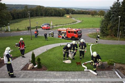 Gro Bung Geb Udebrand In Berscheid Freiwillige Feuerwehr Der Stadt