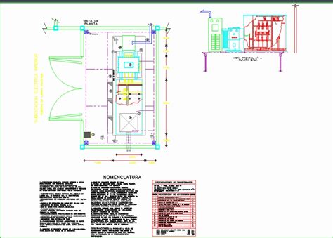 Subestação elétrica em AutoCAD Baixar CAD Grátis 178 79 KB Bibliocad