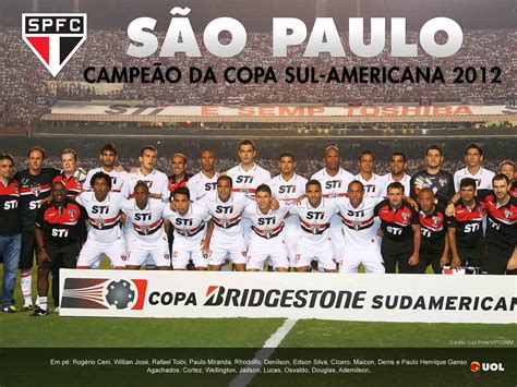 São Paulo campeão da Copa Sul Americana 2012 Pôsteres UOL Esporte