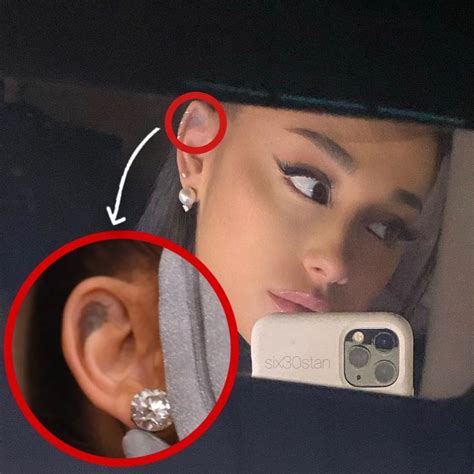 Six Stan On Instagram Arianagrandes Angel Wing Tattoo Inside Her