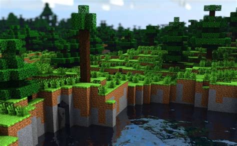 Minecraft Landscape Art - 1161x688 Wallpaper - teahub.io