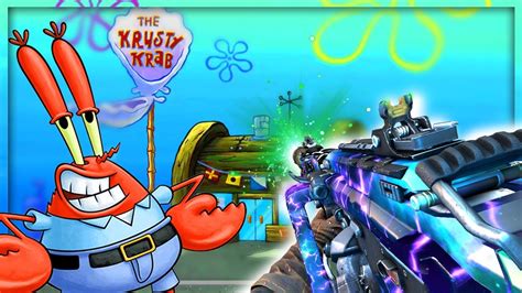 New Spongebob Zombies The Krusty Krab Call Of Duty Black Ops 3