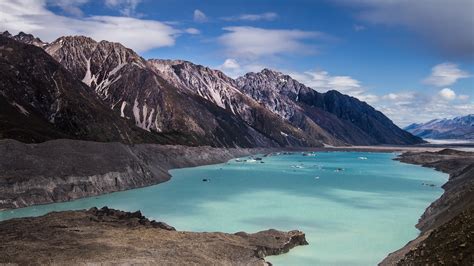 Tasman Glacier Terminal Lake is a Fascinating Glacial Encounter