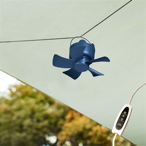 Teissuly Small Portable Ceiling Fan NOT Battery Powered Mini USB Tent