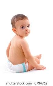 Nude Baby Boy Isolated On White Stock Photo 109675055 Shutterstock