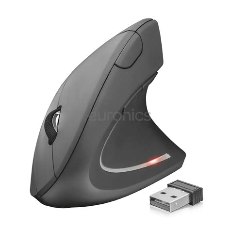Trust Verto Ergonomic, black - Wireless Optical Mouse, 22879 | Euronics