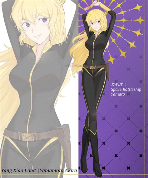 Yang Xiao Long Rwby Yamamoto Akira Outfit By Seshirukun On Deviantart