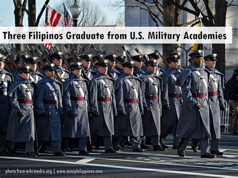 Three Filipinos Graduate From U S Military Academies Three