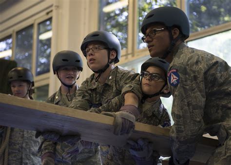 Cap Cadets Learn About Aerospace Leadership And Teamwork In The