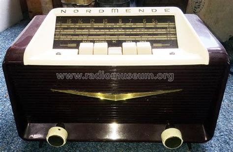 8002 Radio Nordmende Norddeutsche Mende Rundfunk GmbH Build 1956