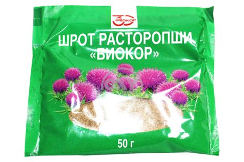 Шрот расторопши Биокор 50 г порошок - купить в Ташкенте онлайн по ...