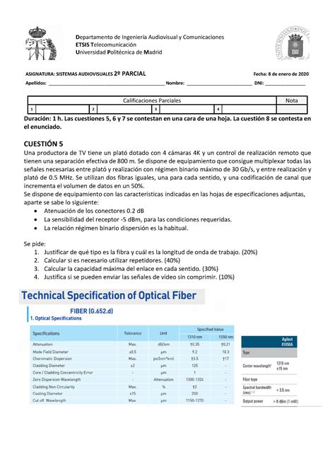 Parcial 2019 Preguntas Y Respuestas Calificaciones Parciales Nota 1