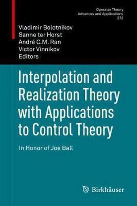 Operator Theory Advances And Applications Interpolation And