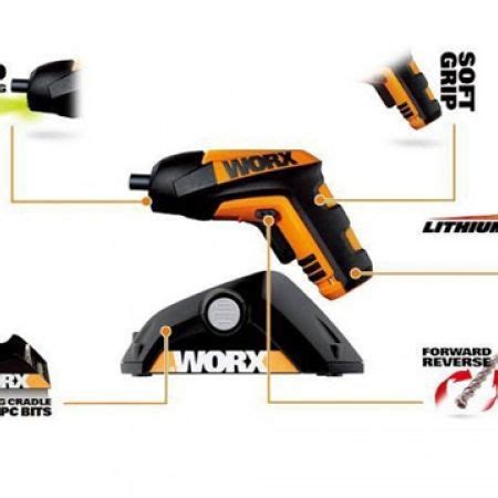 50% Off Worx Lithium Ion Cordless Screwdriver (Only $30 instead of $60 ...