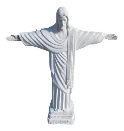 Estatua Cristo Redentor 1 30cm Em Cimento MercadoLivre