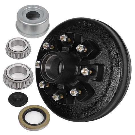 Cciyu Boat Trailer Brake Drum Kit 5 45 Bolt Circle Wheel Hub Kit 12 X