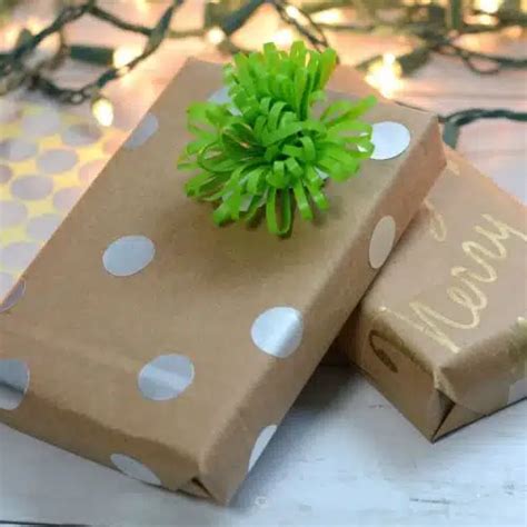 How To Use Paper Bags As Wrapping Paper - The DIY Nuts