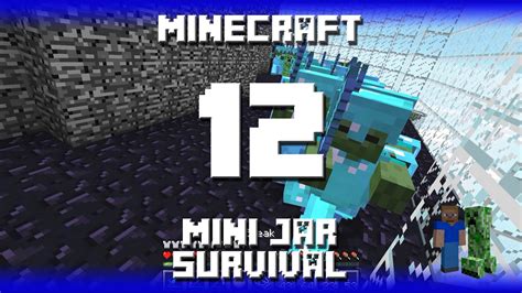 Minecraft Mini Jar Survival Map Episode Diamond Zombies Youtube