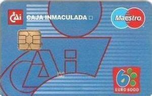 Bank Card C A I CAI Caja De Ahorros De La Inmaculada SpainCol ES