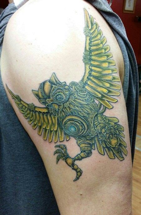 Steam punk owl tattoo design for an awesome guy! Thank you for this ...