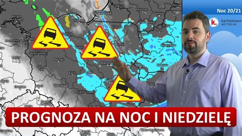 PROGNOZA na noc i 21 stycznia CIŚNIENIE DO 1040HPA CHWILOWA POPRAWA