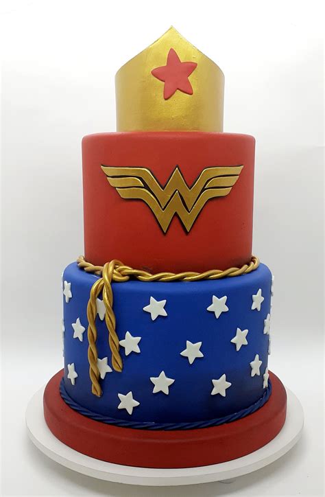 Torta Mujer Maravilla Wonder Woman Cake Artofit