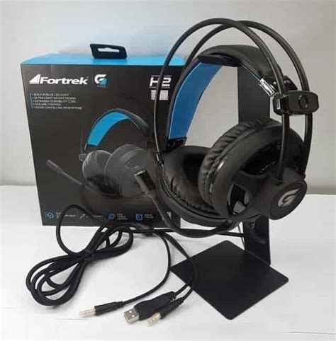 Fortrek H2 Headset Gamer Pro Microfones E Fones De Ouvido Preto