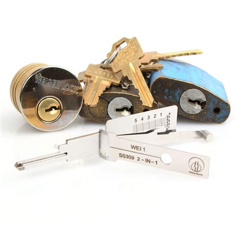 Lishi Style Wei In Decoder And Pick For Weiser Locks Goso Lock