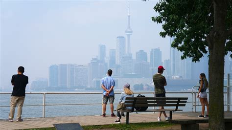 Toronto under air quality warning due to wildfire smoke