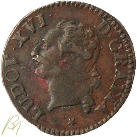 Louis XVI liard à lécu 1790 W Burgondia Numismatica