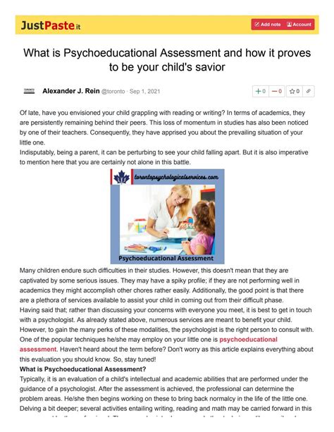 What Is Psychoeducational Assessment And How It Proves To Be Your Child