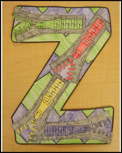 Z Is For Zipper By True Teaching Preschool Resources Alphabet