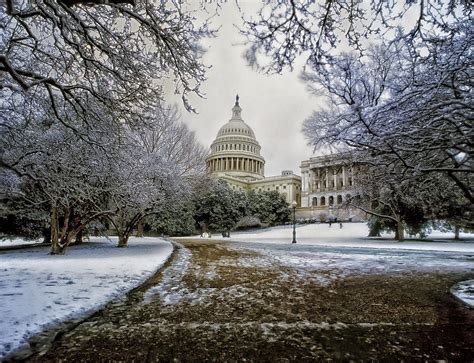 Winter In Washington Dc Photograph by Mountain Dreams