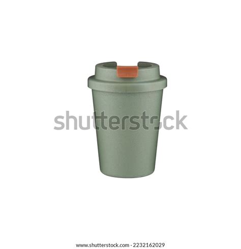 Empty Plastic Coffee Mugs Lids Isolated Stock Photo 2232162029 ...