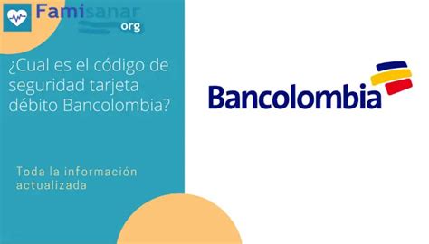 Cómo saber el nombre de mi tarjeta de débito Bancolombia Haras Dadinco